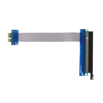 Flexibilné Plochý Kábel PCIe slot karty PCI Express 1x Až 16x Extender Stúpačky FFC PCI-E 1x-16x