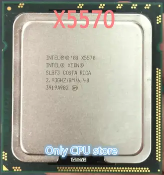Doprava zadarmo Procesor X5570 procesor (2.93 GHz, 8MB 6.4 GT/s Quad-Core) LGA1366 Server CPU