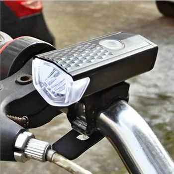Hot predaj USB Nabíjateľné LED Bike Bicykli jazda na Bicykli Predné Svetlo Headlihgt Lampa Pochodeň, svetlo na bicykel bicykel svetlo príslušenstvo z25