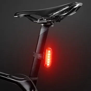 Noc na Koni Inteligentné Indukčné zadné Svetlo Jazda na Bicykli USB Nabíjanie pomocou Line Indukčné Výstražné Svetlo Jazdecké Vybavenie