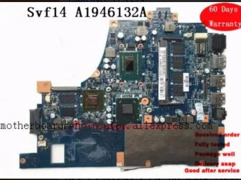 MB Pre Sony Vaio Svf14 Série Notebooku Doske DA0GD5MB8E0 SR0XL I5-3337U HM76 A1946132A Testované