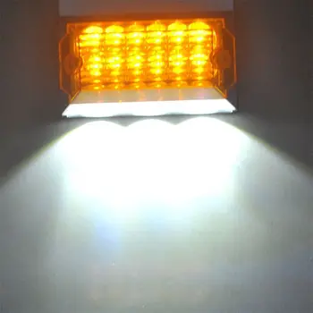 2 ks Auto LED, Bočné Svetlá 24V 15 LED off Side Super Svetlé Obrysové Svietidlá pre prípojné Vozidlo, Podlahová Lampa Multifunkčné Auto