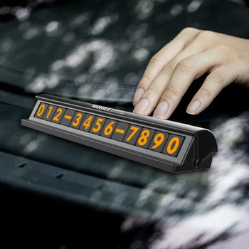 ZD 1X parkovanie kartu Prepnúť štýl Môžete skryť číslo Pre Suzuki vitara swift Mazda 3 6 cx-5 Renault duster megane príslušenstvo
