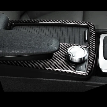 Carbon fiber Auto Styling Pre Mercedes Benz C E trieda W204 W212 Kupé W207 C207 Auto Vody Držiak Panel Dekorácie Výbava Kryt