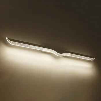 Post-moderné zrkadlo svetlomety Akryl tvorivé osobnosti predviedli kúpeľňa kúpeľňa toaletný stolík horizontálne nástenné svietidlo