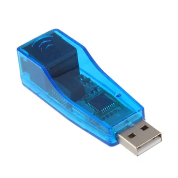 USB Adaptér siete Ethernet USB 2.0 RJ45 Ethernet Káblové Sieťová Karta LAN pre Notebook Windows 7/8/10/XP Konektor