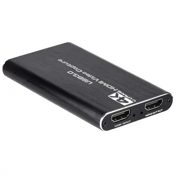 HDMI Hra Zachytiť Kartu USB3.0 1080P Spoľahlivé Prenosné Zachytiť Kartu Pre Živé Vysielanie Nahrávanie Videa