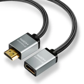 Posugear Mužov a Žien HDMI 2.0 Predlžovací Kábel 1080P 3D 4K HDMI Extender pre Počítač HDTV Notebook, Dataprojektor Audio/Video Kábel