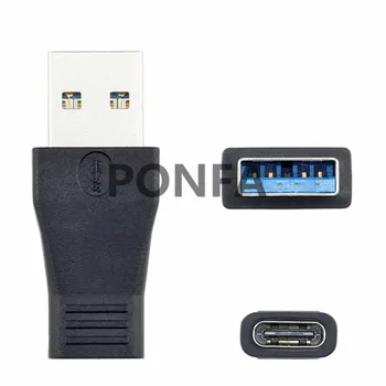 USB-C Samica na USB 3.0 Port Male adaptér USB 3.1 Typ C do USB3.0 Typ-Karta Drop