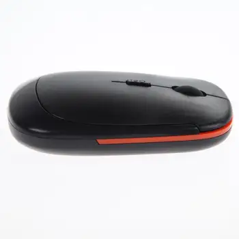 U-Tvarované Wireless Mouse Slim Mini USB 2.4 G Optickou Myšou 1200DPI Mause Ergonomické Myši pre PC Prenosný Počítač Win 7, XP