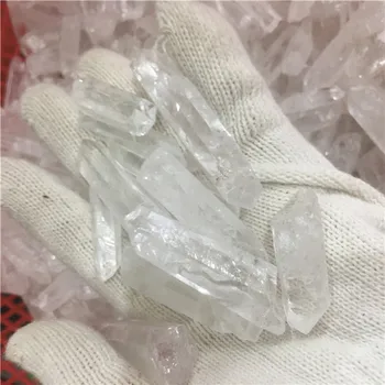 Prírodná Biela Crystal Poukázal Šesťhranné Prism Ornament Pôvodnej Kamennej Stĺpec