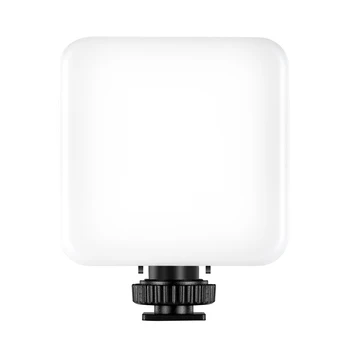 RGB LED Video Svetlo s Softbox Mini Na Fotoaparát Rechargable Vlog Vyplniť Svetla Foto Svetlo pre GoPro DSLR Fotoaparát