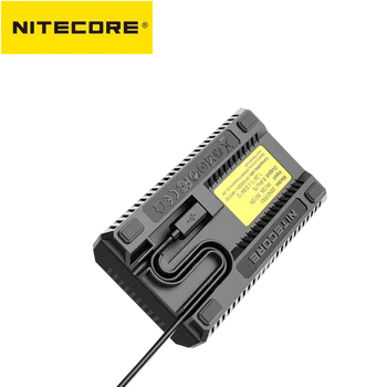 Nitecore USN3 Pro Dual Slot USB QC Nabíjačka Pre Sony NP-FM500H NP-F550 NP-F970 NP-F770 NP-F730 NP-F750 F550 F970 Fotoaparát Batérie