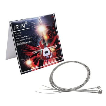 IRIN B100 Electric Bass Strings Zliatin Niklu 4 Reťazce Súbor Celkom 0,40-0,95 Palca