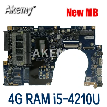 Akemy UX303LAB Notebook základná doska Pre Asus UX303LA UX303LB UX303LN UX303LA UX303L U303L doske 4G RAM i5-4210U SR23Y