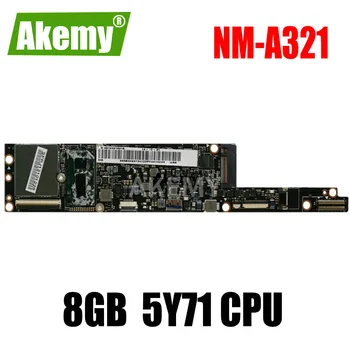 Lenovo Yoga 3 Pro 1370 základnej Doske 8 GB s 5Y71 CPU 5B20H30465 NM-A321 RAM test práca