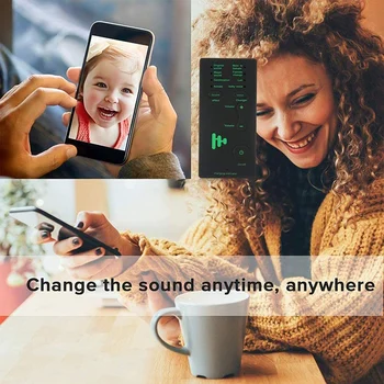 M1 Mini Prenosný Zvuk, Menič pre Live Streaming Online Chatovanie Spev Kompatibilná so Smartphone, Tablet PC