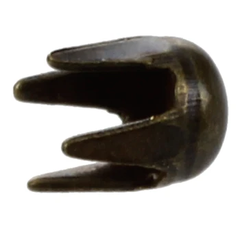 1000 2,5 mm Stud Nity, Nitovacie Medi Bronzový Pás Taška Dekorácie