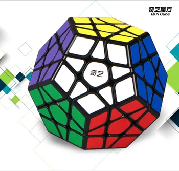 QIYI megaminxeds magické kocky stickerless rýchlosť odborná 12 stranách puzzle cubo vzdelávacie hračky pre deti,