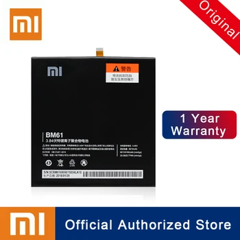 10pcs Xiao Mi Pôvodného Tablet BM61 Batérie Pre Xiao Mi Pad 2 MiPad 2 7.9 Palcový Skutočná Kapacita Nabíjateľných kontakty batérie Akku