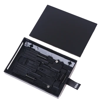 1pcs Black Pre xbox 360 Slim Interný pevný disk Pevný Disk Prípade HDD Bývanie