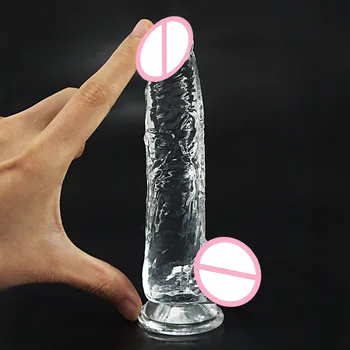 Ženské sexuálne Hračky, Hračky hračky pre Dospelých Jelly Dilda Veľký Penis Realistický Penis Pre Ženy Análny Sex Hračky Realistické Dildo Prísavkou