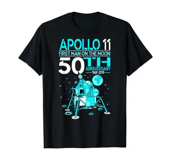 Apollo 11 Prvý Muž Na Mesiaci Vstupnej 50. Roku T-Shirt