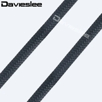 Davieslee DIY Šperky, Takže Príslušenstvo Mikrovlákna Kožené Lano String Reťaze Na Náramok, Náhrdelník 2018 12mm DALF01