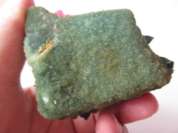 301g Jedinečné Prírodné Green Crystal Klastra Kostrové Quartz Bod Prútik minerálny Liečivý krištáľ drúza vug Vzor prírodný kameň