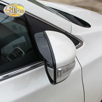2 KS Na Renault Talizman 2012 - 2018 Auto Spätné Zrkadlo Obočie Kryt Nálepky Dážď-doklad, Dekorácie, Doplnky, Auto-styling