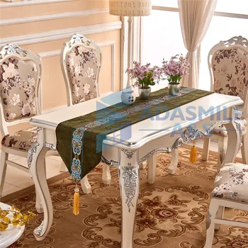 Domáce Dekorácie Stôl Runner Jedálenský Stôl Vlajkou, Výšivky, Kvetinové Svadobné Party Obrus