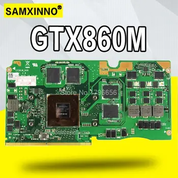 G750JM VGA KARTY Grafické GTX860M 2GB Pre Asus G750J G750JM Notebook doske G750JM VGA KARTY Grafické Karty Video test ok