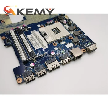 Akemy LA-6759P pre LENOVO G470 Pracovný Notebook Doske Doske HM65 DDR3 Č grafická karta