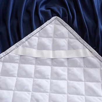 2020 nové produkty Pribrala prešívanie Posteľ šíriť Vybavené List obliečky na Vankúše 2/3 ks Luxusné Pevné Princezná čipky posteľná bielizeň.