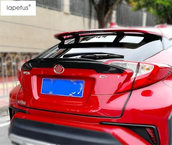 Lapetus Príslušenstvo vhodné Pre Toyota C-H CHR 2016 - 2021 ABS Chvost Zadné Okno, Spojler Krídlo Chránič Doska Tvarovanie Krytu Auta Výbava