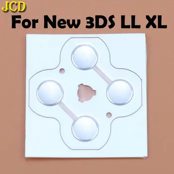 JCD 1PCS Pre Nintend 3DS LL XL / Nových 3DS XL LL Radič D Podložky D-Pad Kovové Dome Snap PCB dosky tlačidlá Vodivý FIlm
